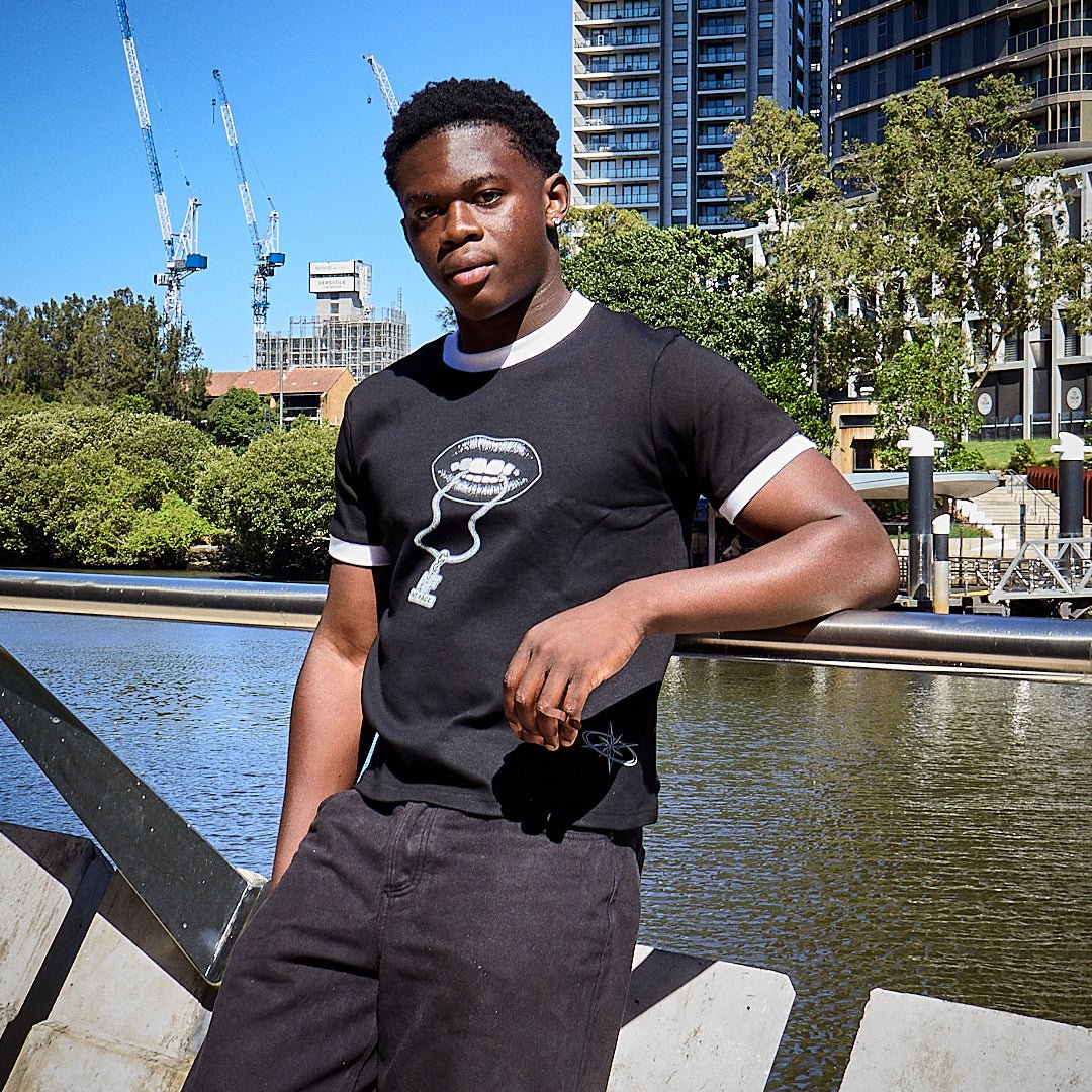 24K ESSENCE MUSCLE TEE (BLACK) - NO FACE