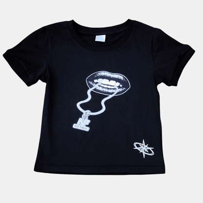 24K ESSENCE BABY TEE (BLACK) - NO FACE