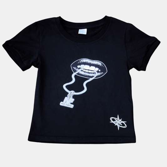 24K ESSENCE BABY TEE (BLACK) - NO FACE