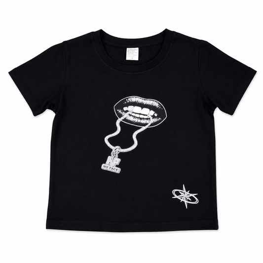 24K ESSENCE BABY TEE (BLACK) - NO FACE
