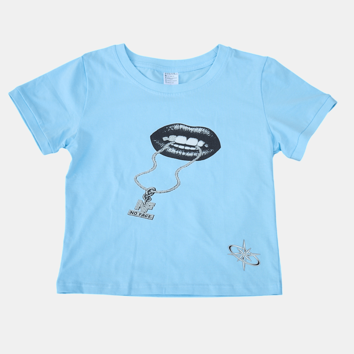 24K ESSENCE BABY TEE (BLUE) - NO FACE