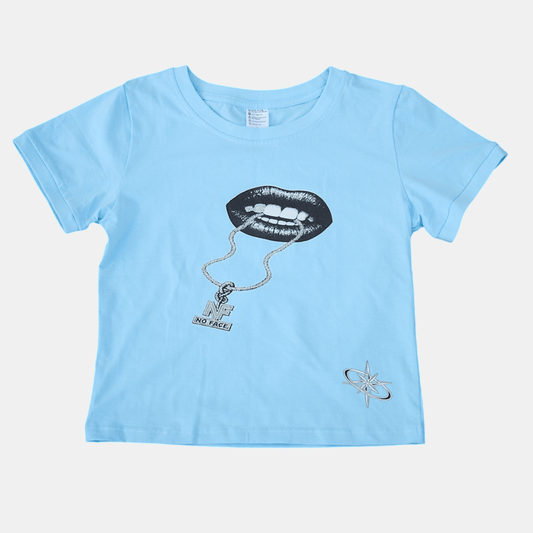 24K ESSENCE BABY TEE (BLUE) - NO FACE