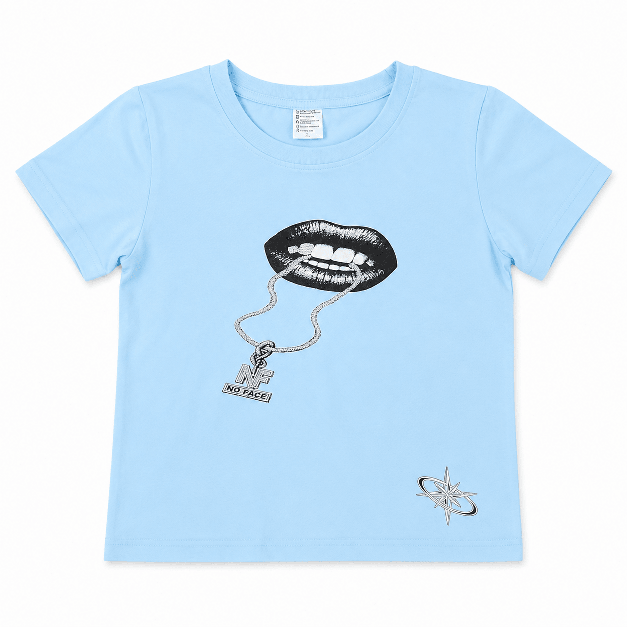 24K ESSENCE BABY TEE (BLUE) - NO FACE