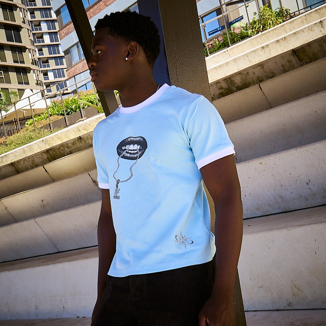 24K ESSENCE MUSCLE TEE (BLUE) - NO FACE