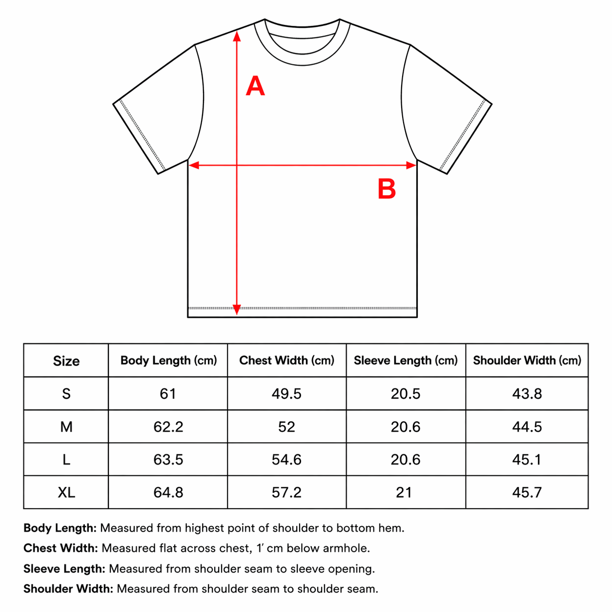 24K ESSENCE MUSCLE TEE (BLACK) Size Guide