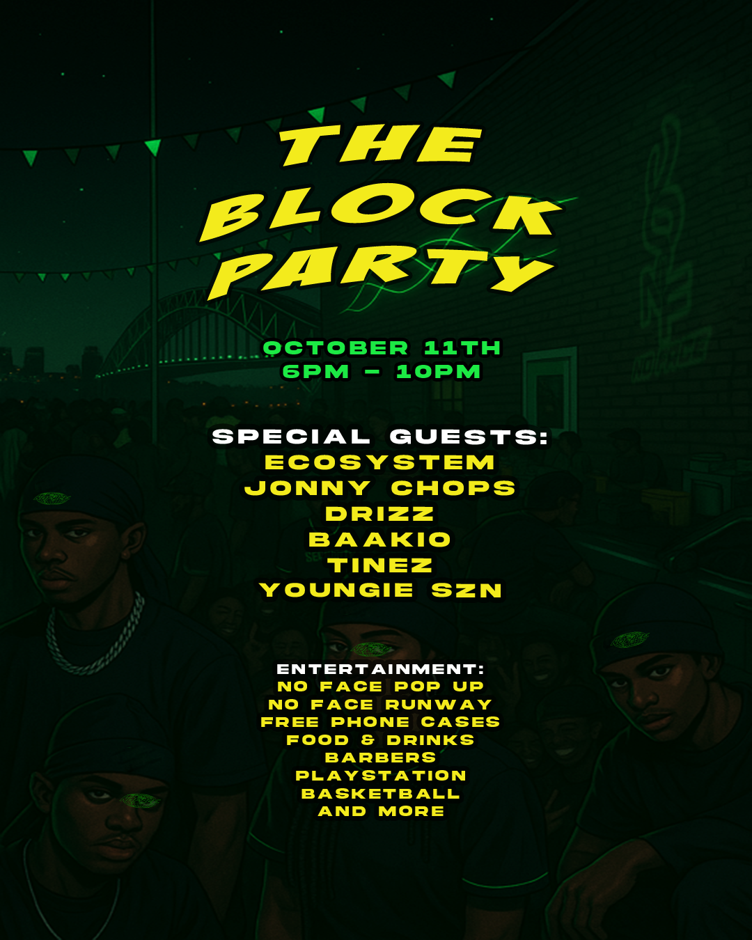 THE BLOCK PARTY: GENERAL RELEASE TICKET