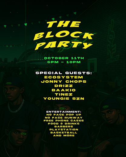 THE BLOCK PARTY: GENERAL RELEASE TICKET