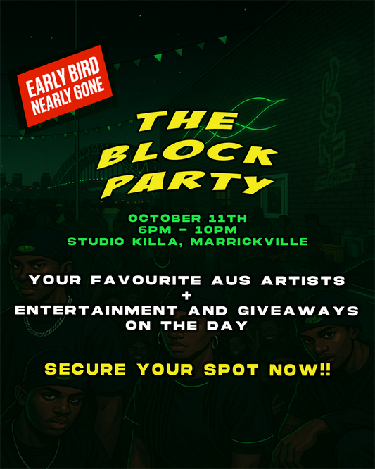 THE BLOCK PARTY: GENERAL RELEASE TICKET