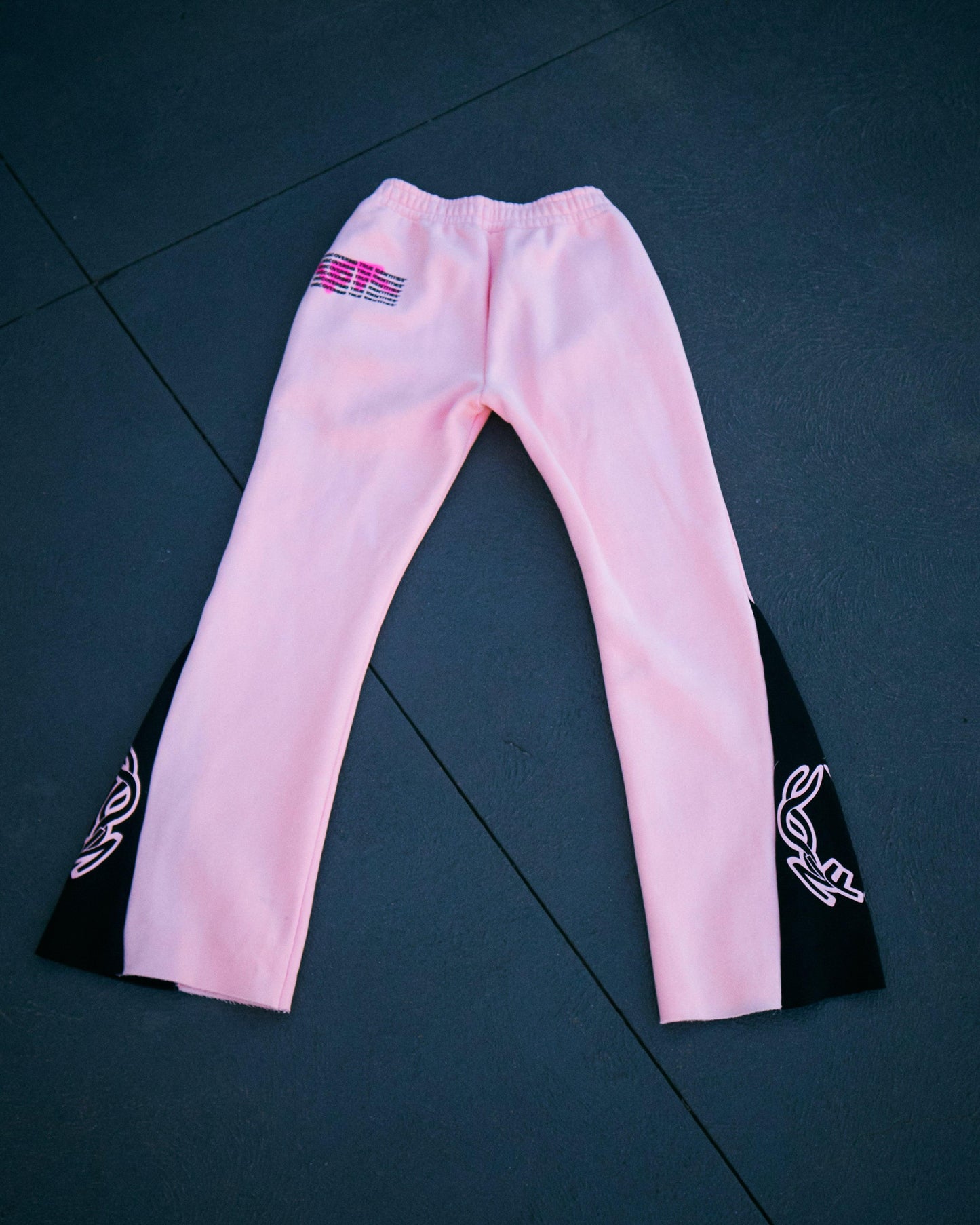 NO FACE FLAIR PANTS (PINK + BLACK) - NO FACE