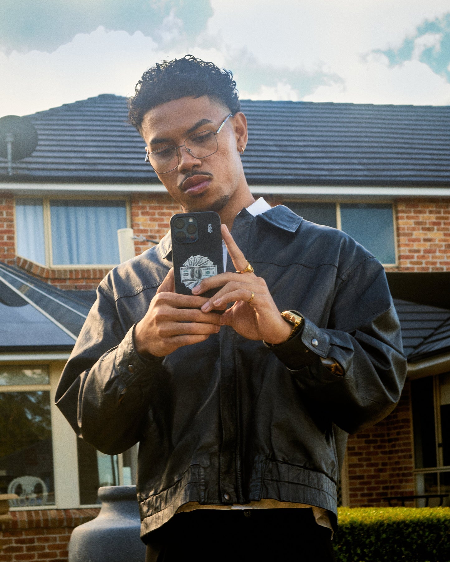 HUSTLER'S MINDSET iPHONE CASE