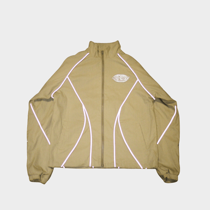 BEIGE REFLECTIVE JACKET - NO FACE
