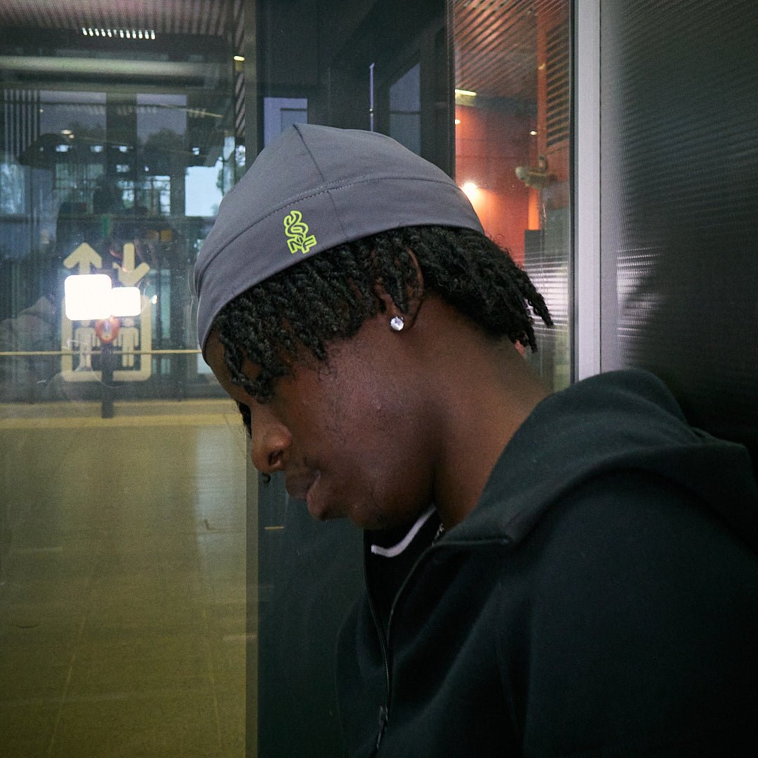 GREY SKULL CAP - NO FACE