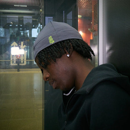 GREY SKULL CAP - NO FACE