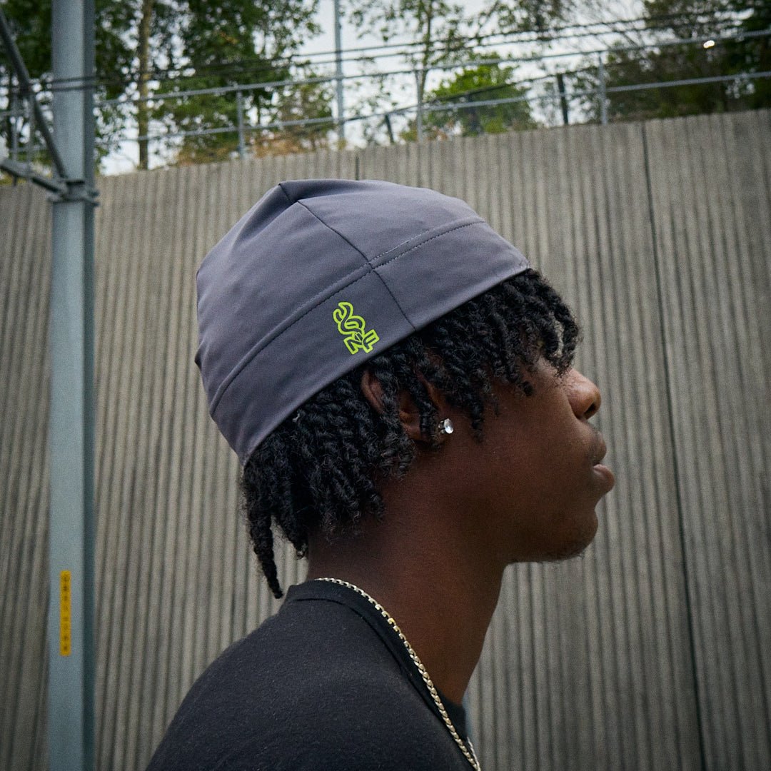 GREY SKULL CAP - NO FACE