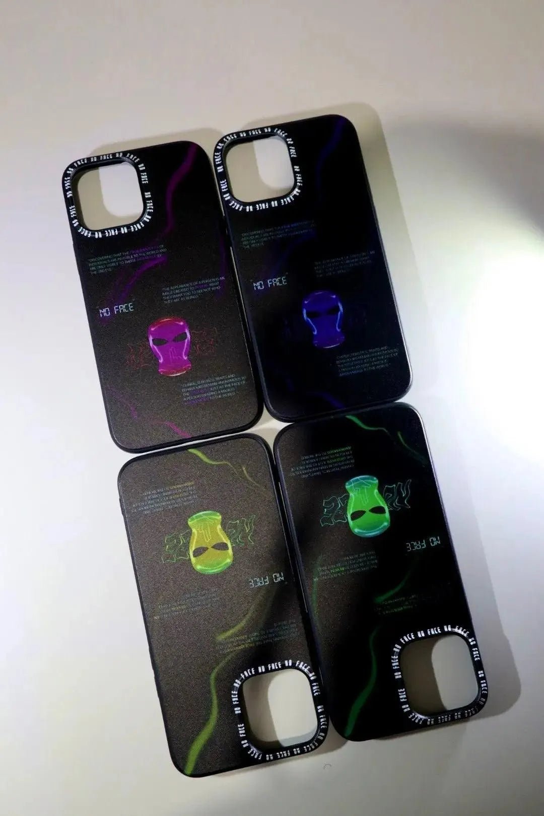 'HIDDEN GHOST' PHONE CASE FOR iPHONE - NO FACE