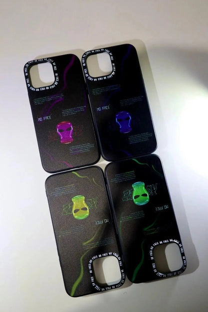 'HIDDEN GHOST' PHONE CASE FOR iPHONE - NO FACE