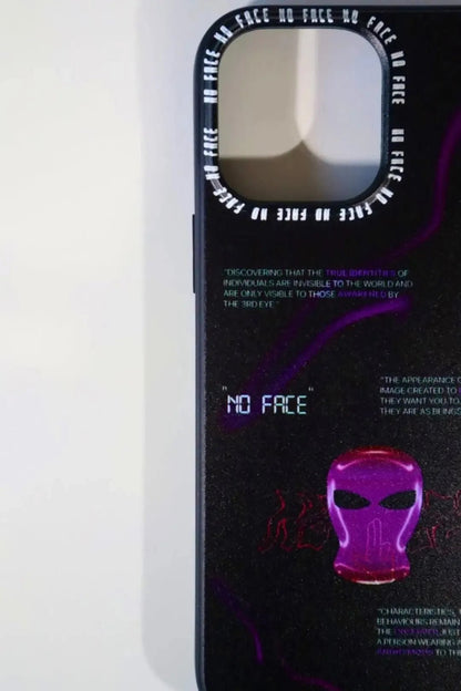 'HIDDEN GHOST' PHONE CASE FOR iPHONE - NO FACE