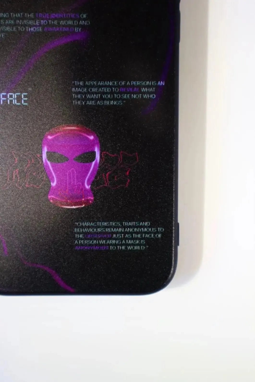 'HIDDEN GHOST' PHONE CASE FOR iPHONE - NO FACE
