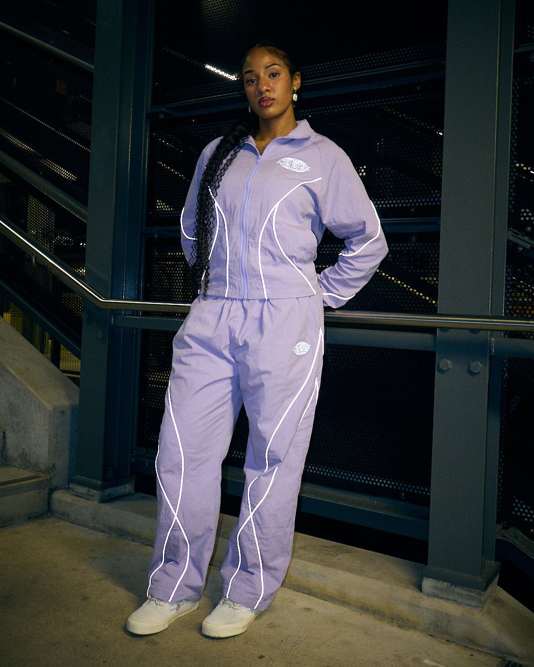 LILAC REFLECTIVE PANT - NO FACE