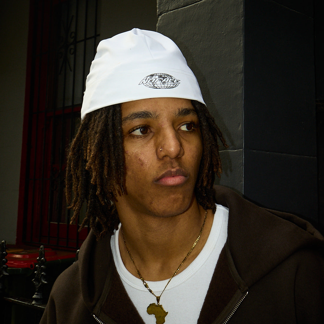 LOCKED-IN SKULL CAP (WHITE)