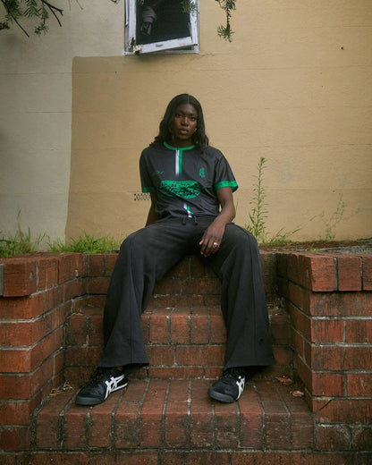 NO FACE JERSEY BLACK & GREEN - NO FACE