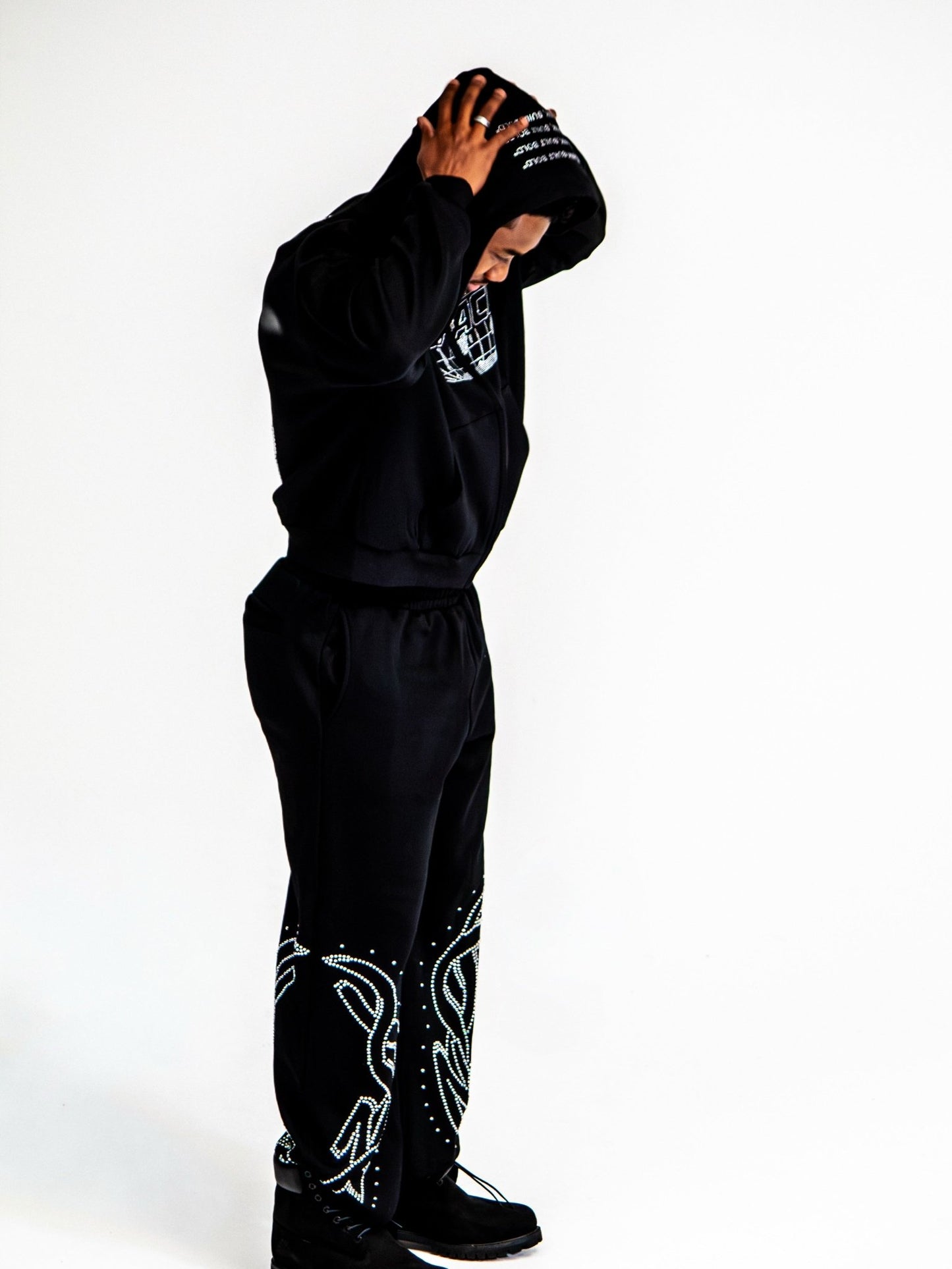 SHINY SHOKOTO HOODIE (BLACK) - NO FACEHoodie