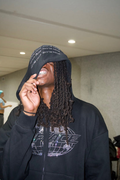 SHINY SHOKOTO HOODIE (BLACK) - NO FACEHoodie