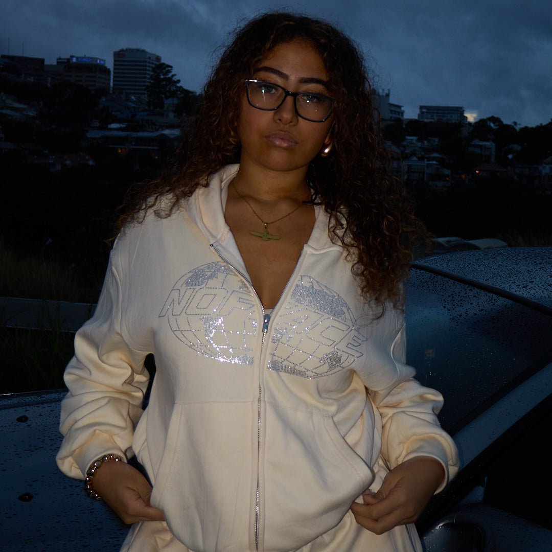 SHINY SHOKOTO HOODIE (OFF-WHITE) - NO FACEHoodie