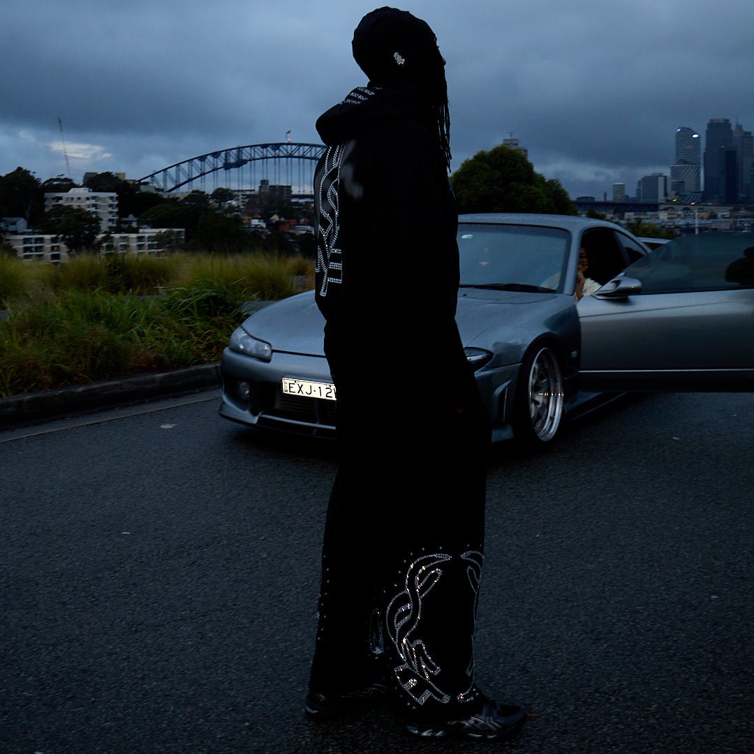 SHINY SHOKOTO PANTS (BLACK) - NO FACEPants