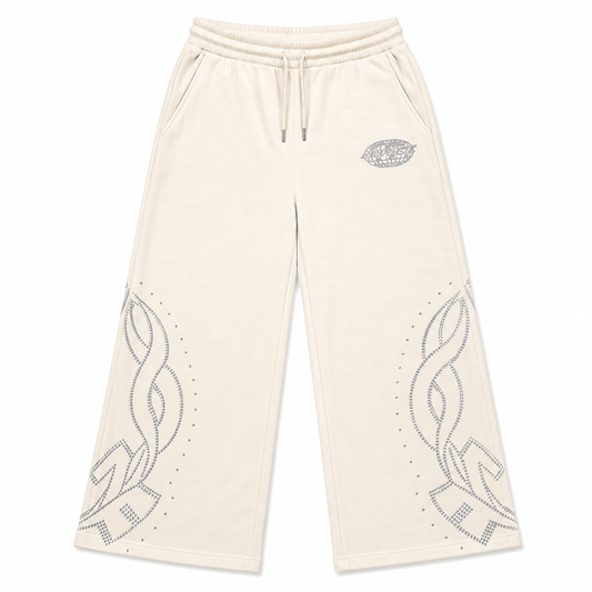 SHINY SHOKOTO PANTS (OFF-WHITE) - NO FACEPants
