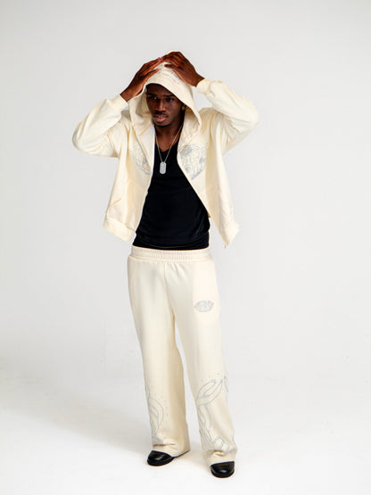 SHINY SHOKOTO PANTS (OFF-WHITE) - NO FACEPants